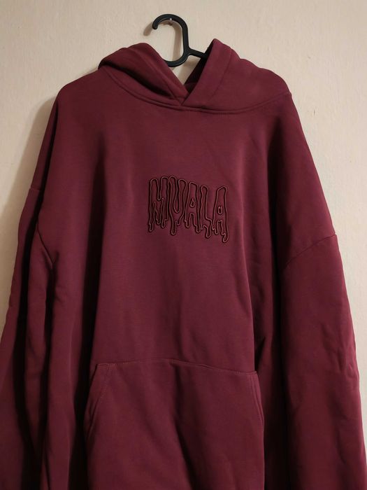 Bordowa bluza Muala 4XL od Książula