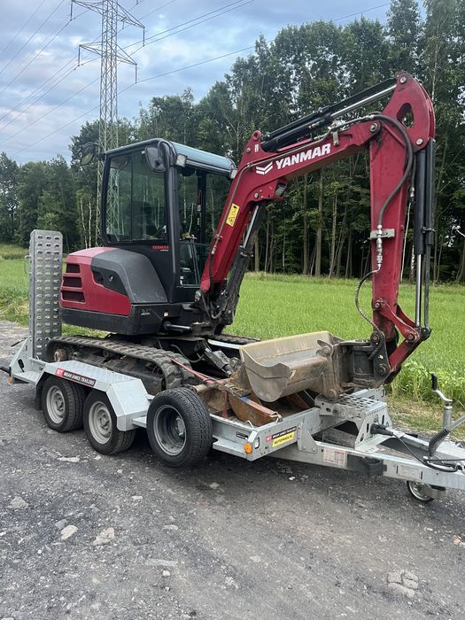 2tony Minikoparka 2T, zasięg 2,6m w dół,bez operatora bez uprawnien