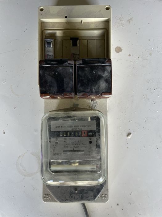 Podlicznik licznik  RB - rozdzielnia