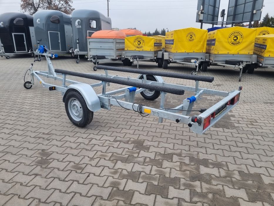 Przyczepa podłodziowa lekka do 6m ocynk od ręki Producent przyczepki