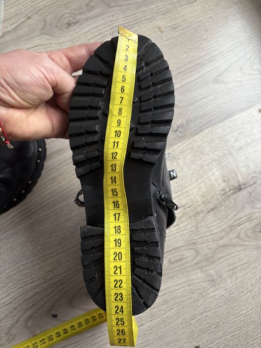 Steve Madden botki skórzane