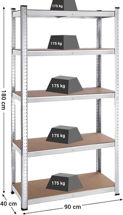 Nowy regał / półka / szafka / organizer / 2 szt / SONGMICS !A775!