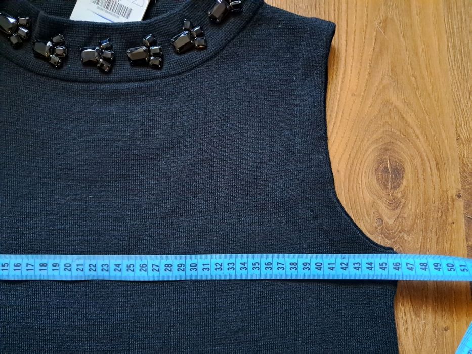 Czarna Sukienka zara roz 38