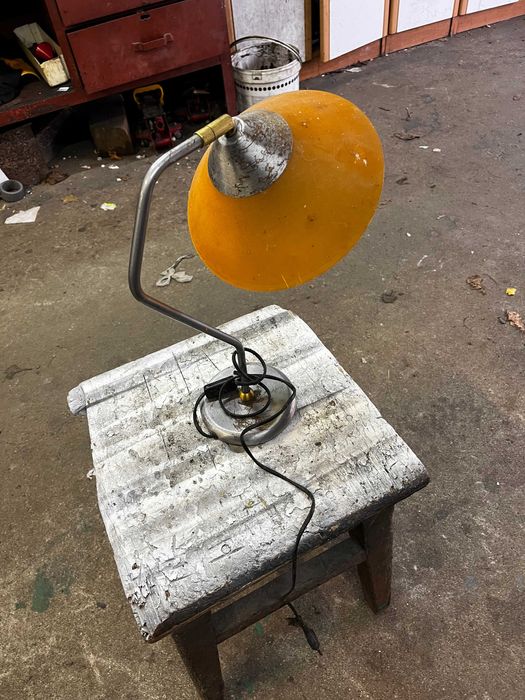 Lampka biurkowa vintage merkury