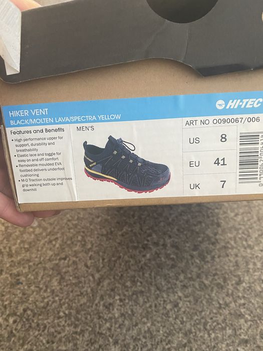 Hi-Tec buty trekkingowe  rozm 41