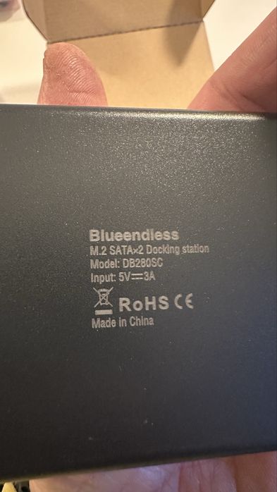 Duplicador de ssd M.2 NVMe