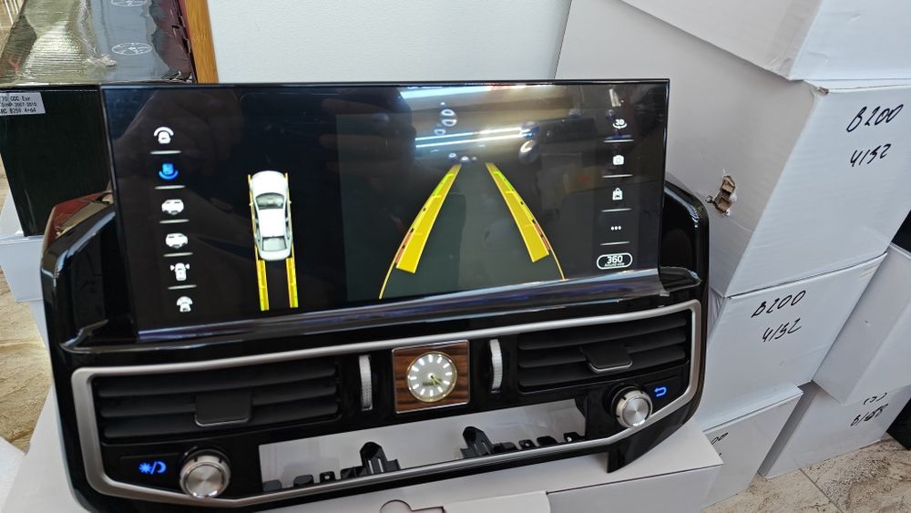 Штатная магнитола Toyota land cruiser 200 android GPS WiFi SIM card