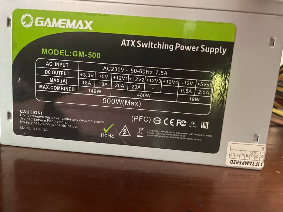 Ігровий комп'ютер та комплектуючі.msi gtx 1060. Fx6300. Asus. Gigabyte