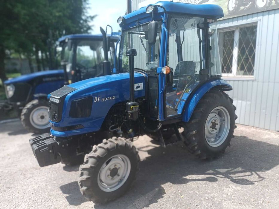 Мінітрактор DONGFENG DF 404 G2 реверс з кабіною