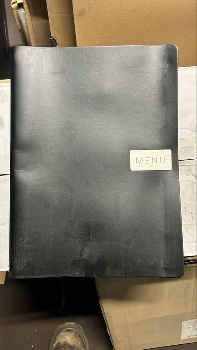 Cartas menu de restaurante NOVAS