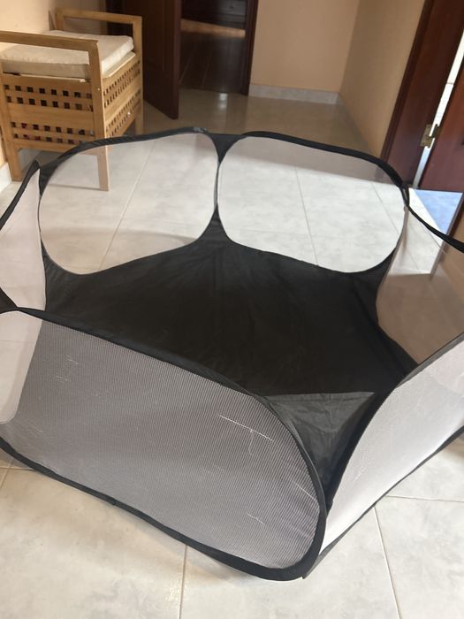 Cerca dobravel para animais