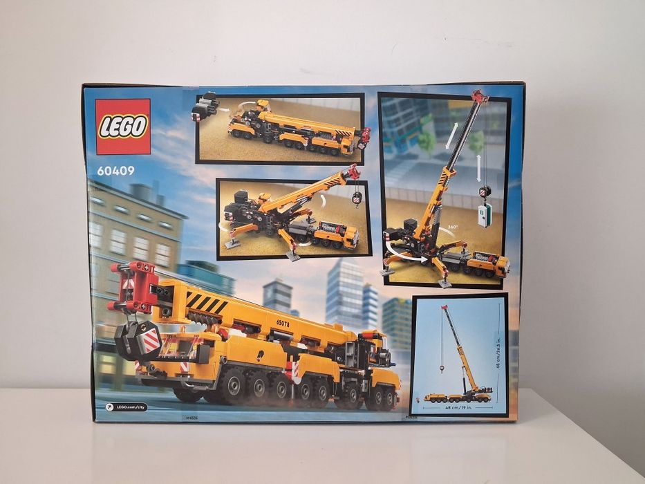 ENVIO GRATIS-LEGO 60409 Yellow Mobile Construction Crane (City)