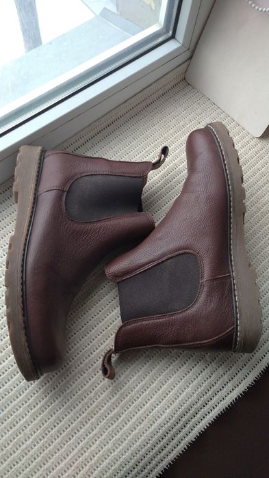 Ботинки Челси, демисезонные, кожа 40/ 26 см