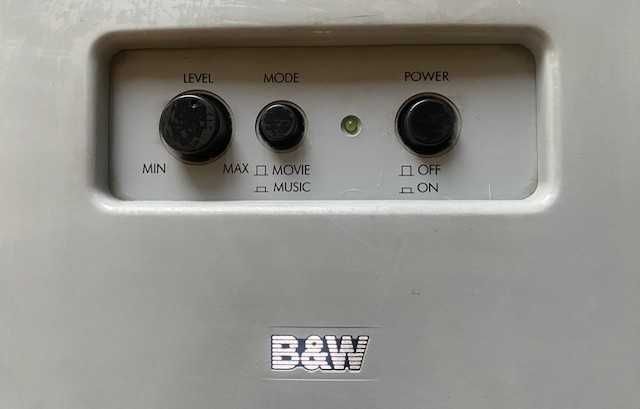 Subwoofer Bowers & Wilkins AS1 Active, ideal para complementar o seu sistema de som