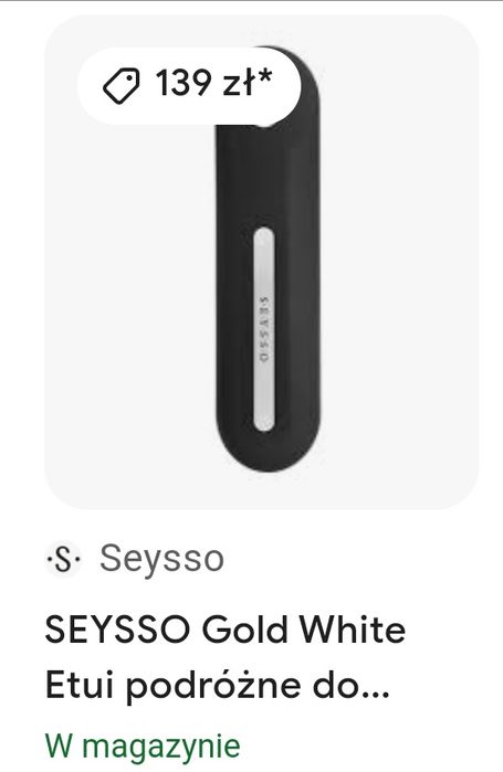 SEYSSO zestaw pokrowiec i ładowarka S E Y S S O