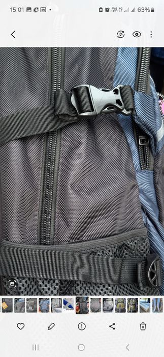 Якісний рюкзак з ортопедичною спиною