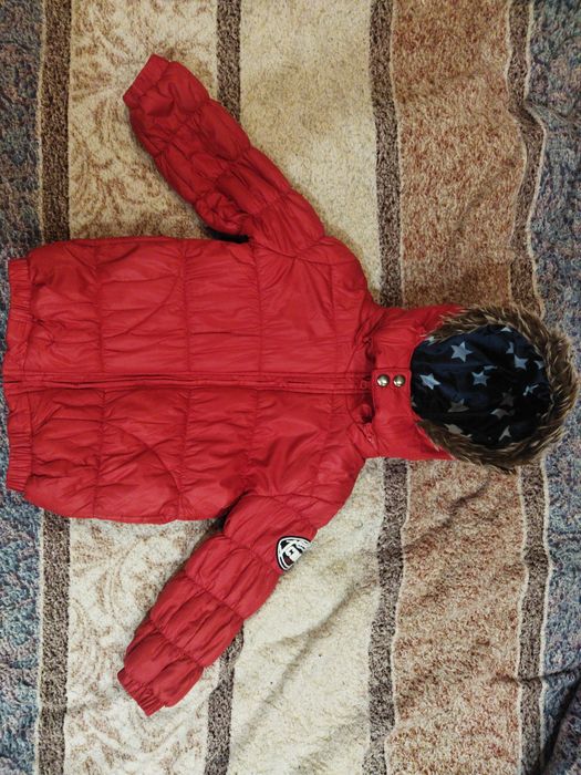 Тепла яскрава демісезонна куртка Nass (4/5Y)