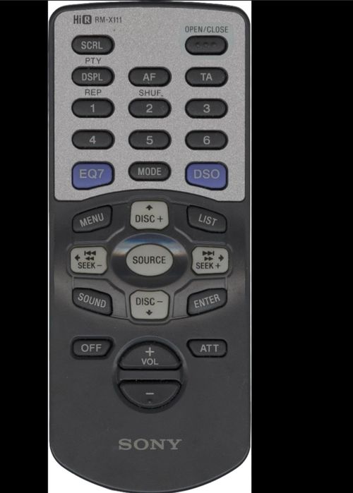 Пошук пульт сони sony rm x111