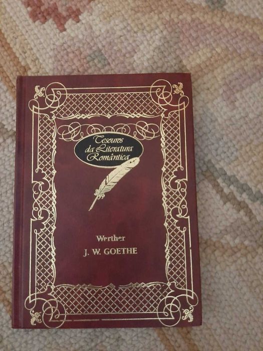 Tesouros da literatura romântica- 10 livros-Encadernação de luxo