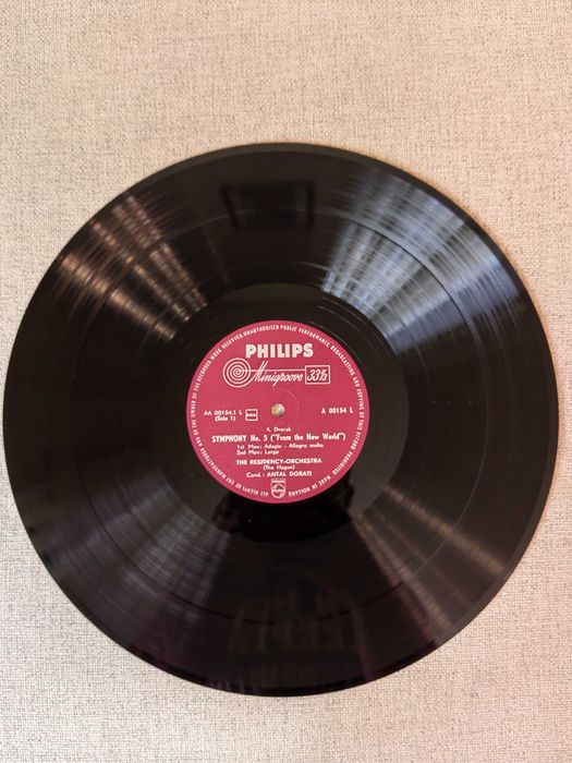 Vinil LP de Dvorak "Symphony No. 5 "From The New World"