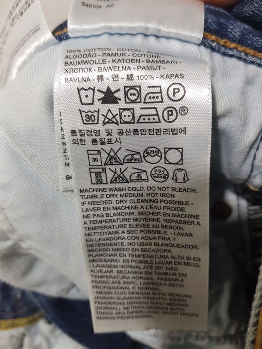 Джинсы Levi's 501,  размер 29Х34