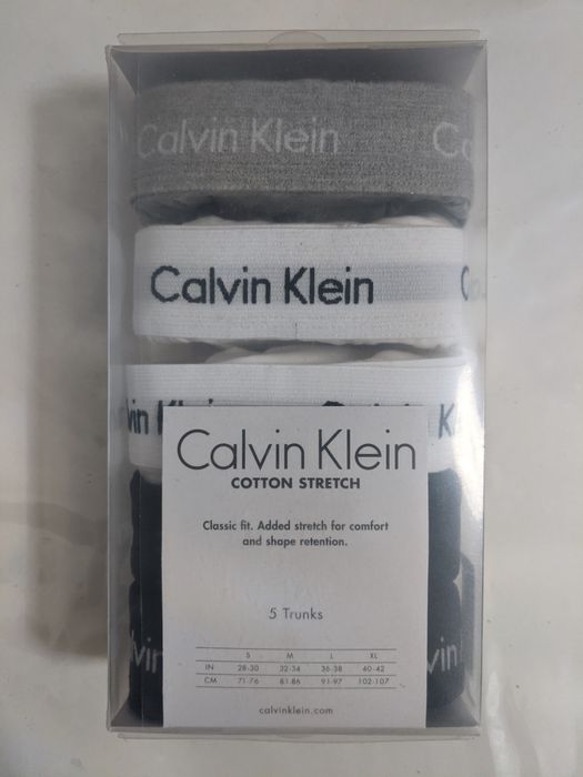 Calvin Klein Боксерки 5 шт. чоловічі труси боксери оригінал
