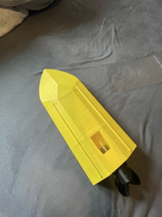 łódź rc ślizg jet druk 3d 35cm