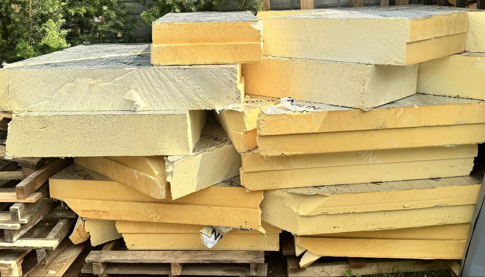 Płyta PIR AL/AL 20 cm-17m kw- Pozostałości