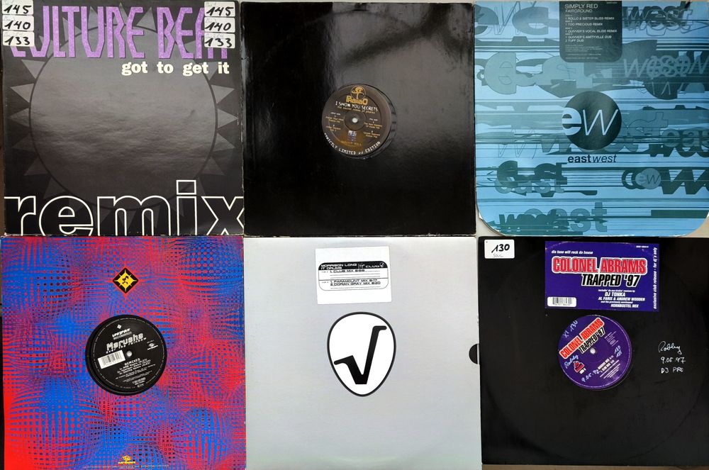 Вінілові пластинки Electronic RAP Techno House Club DJ Vinyl !