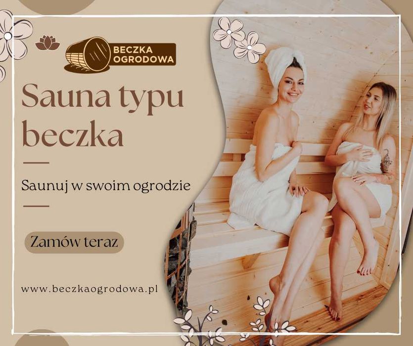 Sauna Ogrodowa Beczka Ruska Bania Dowolna Konfiguracja Cenowa sauny