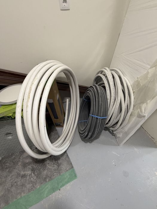 Restos de material de obra