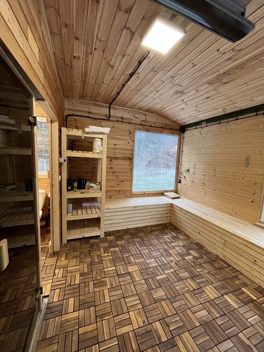 Domek z balią i sauną na Kaszubach