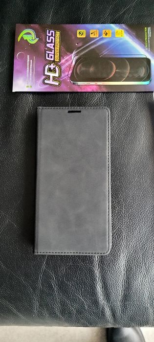 Etui S20 FE 5G  samsung czarne+szkło ochronne