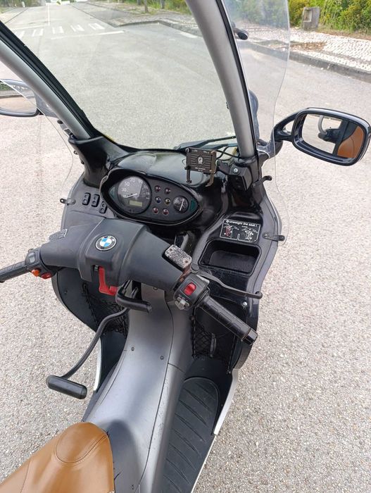 BMW C1 200 2002 – 55.100 km – Revisão feita – Única que dispensa capacete