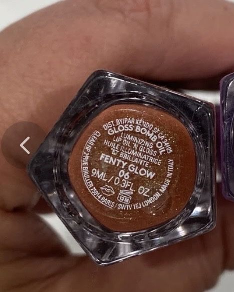 Fenty beauty lip gloss bomb oil luminizing błyszczyk olejek  nowy tylko spróbowany Fenty glow
