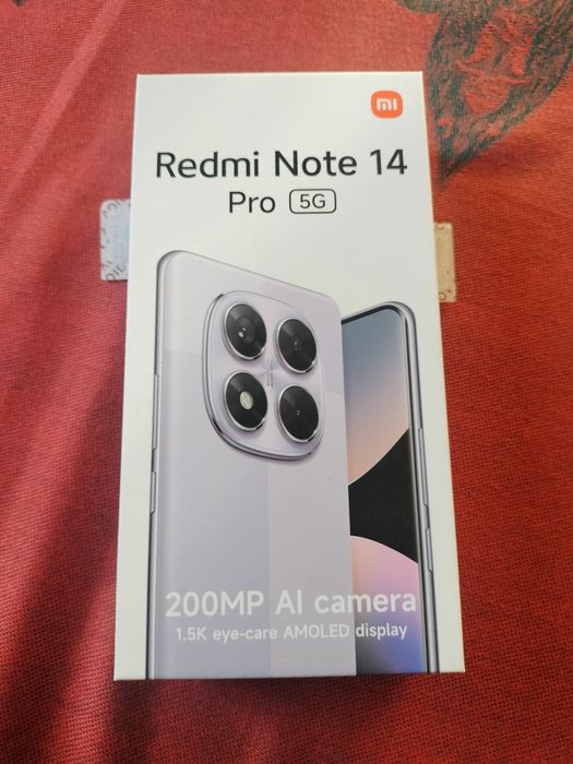 Redmi Note 14 Pro 5G Lavender Purple 8GB Ram 256 GB ROM