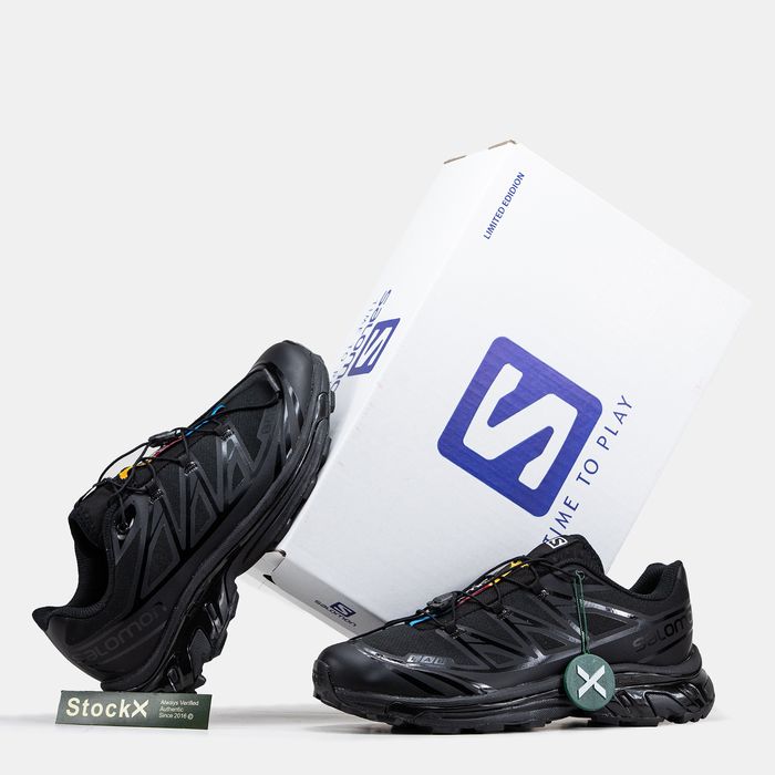 Кросівки Жіночі Чоловічі Salomon XT- 6 Soft Ground Black 36-45 Топ