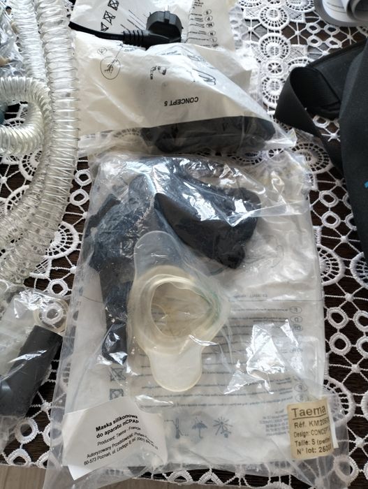 Aparat do leczenia ambulatoryjnego bezdechu sennego Bora