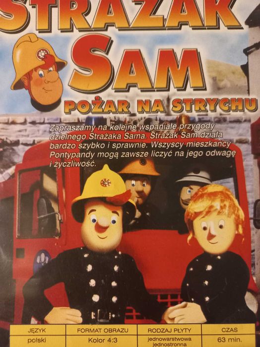 Strażak Sam  dvd