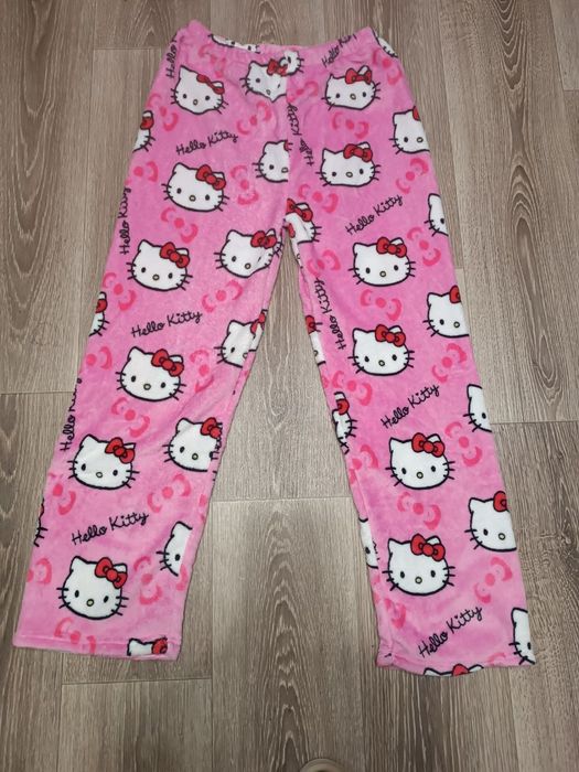 АКЦІЯ Плюшеві штани дитячі і дорослі,  Hello Kitty, Хелоу Кітті