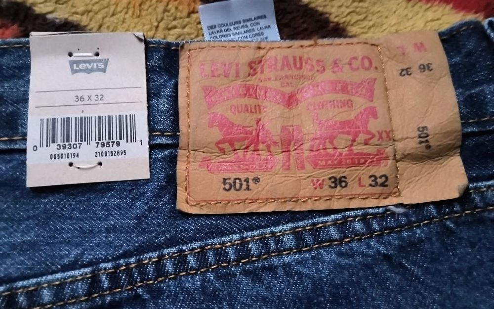 Джинсы LEVI'S 541/501  36Wx32L stretch оригинал