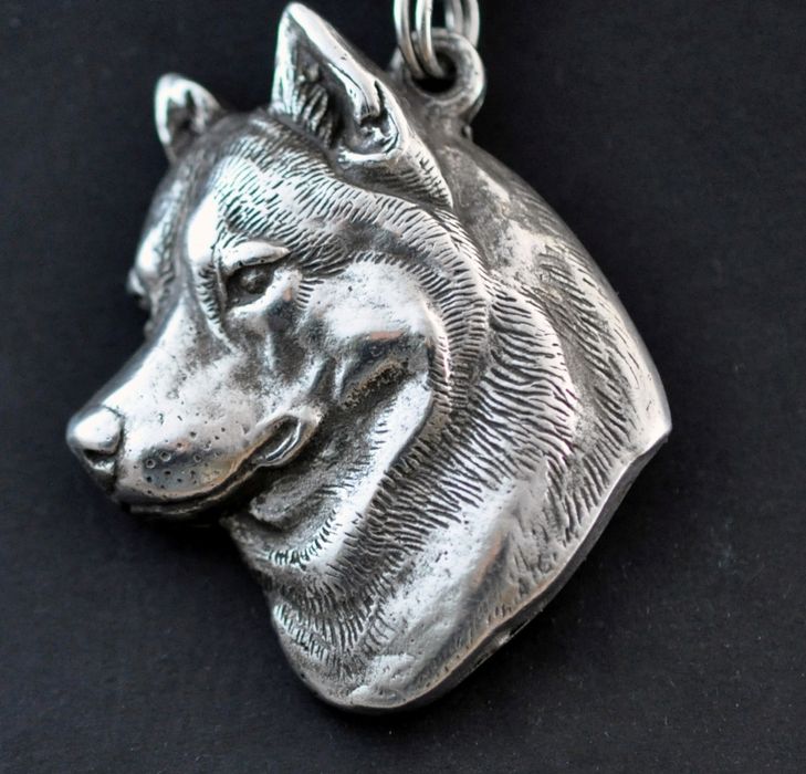 Husky syberyjski naszyjnik w pudełku Art-Dog