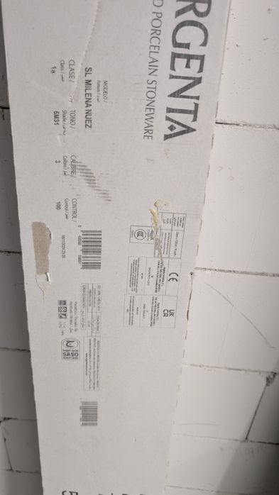 Gres szkliwiony Płytka Argenta Milena Nuez - 6 szt