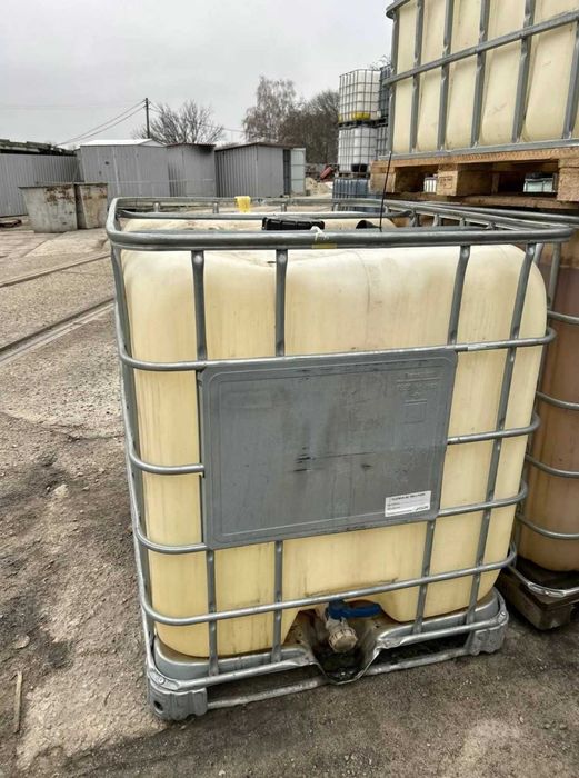 Єврокуб 1000 л (б/в) IBC-контейнер 2 сорт з під світлих олив/дизелю