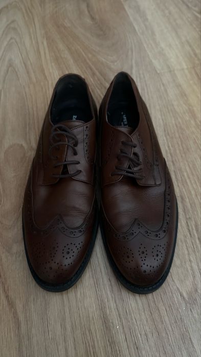 Туфлі оксфорди з натуральноі шкіри