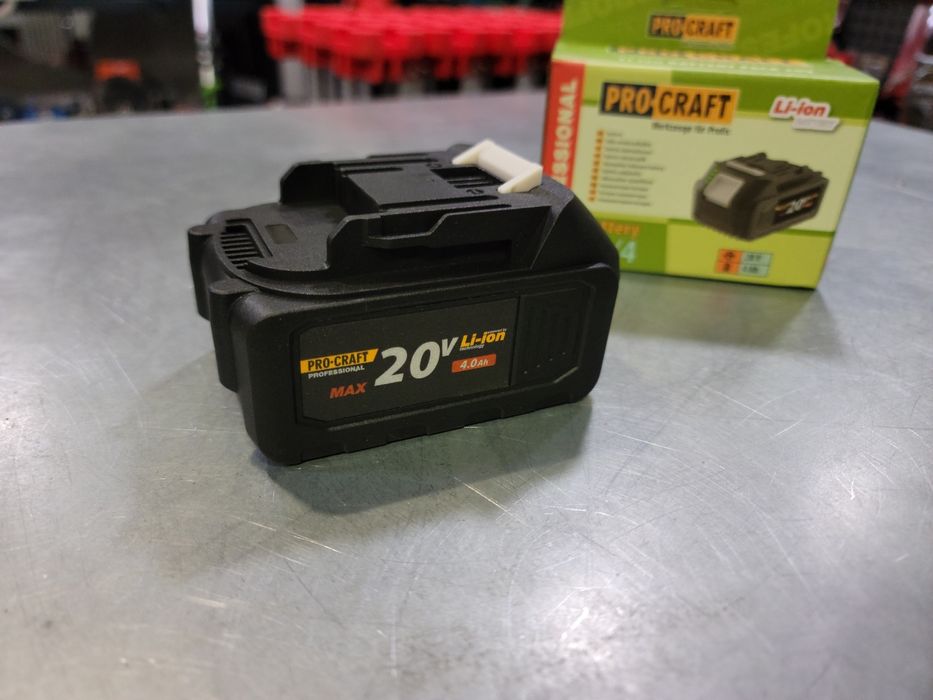 Аккумулятор ProCraft 4.0Ah 12/4 universal Makita 4.0Ah Гарантия 12мес