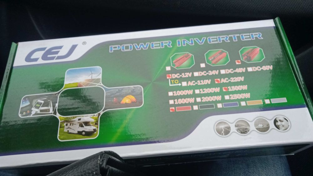 Інвертор(перетворювач) 1600w