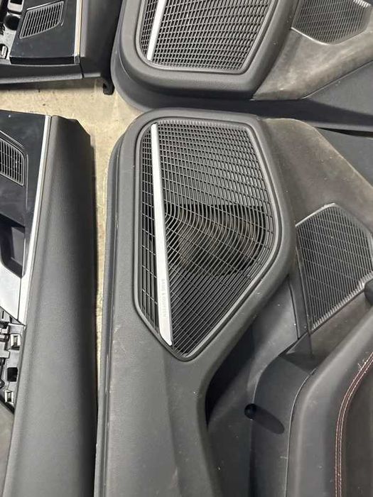 Карта двери комплект обшивка двери Audi A4 S4 B9 алькантара запчасти