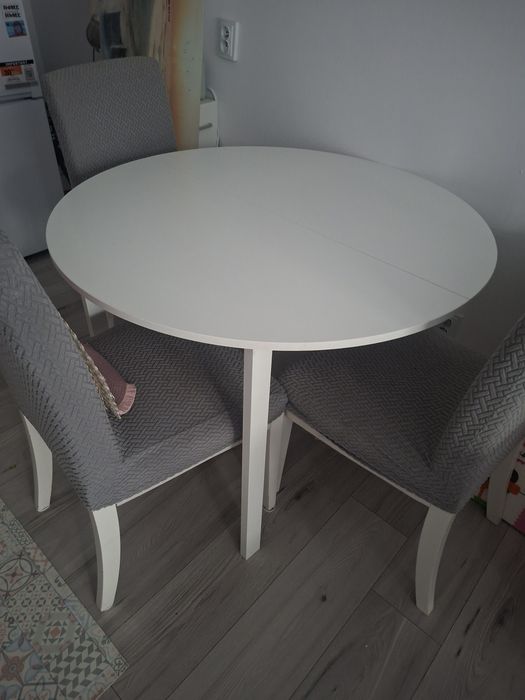 Stół okragly ikea