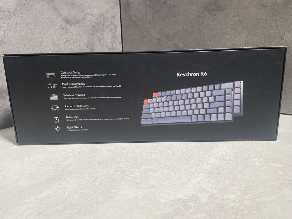 Клавіатура Keychron K6 механічна! ART57